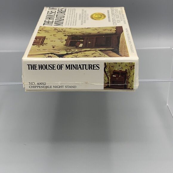The House of Miniatures Night Stand Dollhouse Kit 40012 X-ACTO Sealed NOS - Picture 8 of 10
